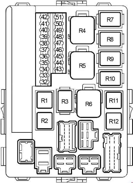 02 06 Nissan Altima Fuse Box Diagram