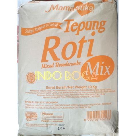 Jual Bread Crumb Mamasuka Tepung Roti Mamasuka Repack Shopee Indonesia