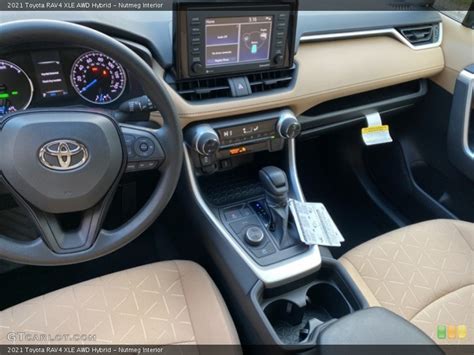 Nutmeg Interior Photo For The Toyota Rav Xle Awd Hybrid