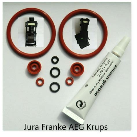 Jura Dichtung Wartungsset Set O Ring Fett Kolben Br Hgruppe Franke