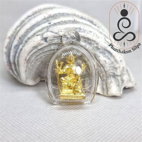 Jual Thailand Amulet Brahma Se Mien Fo Phra Phrom Lersi Face Back