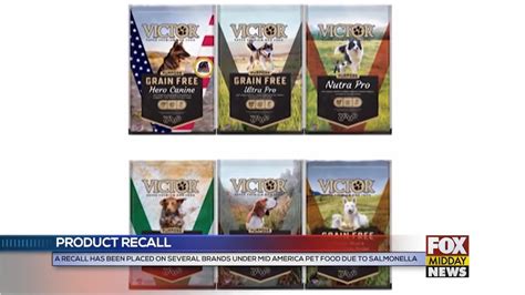 Recall Issued On Several Mid America Pet Food Brands - WFXB