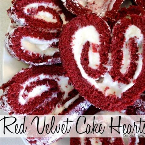 Red Velvet Cake Hearts | Dessert Now Dinner Later