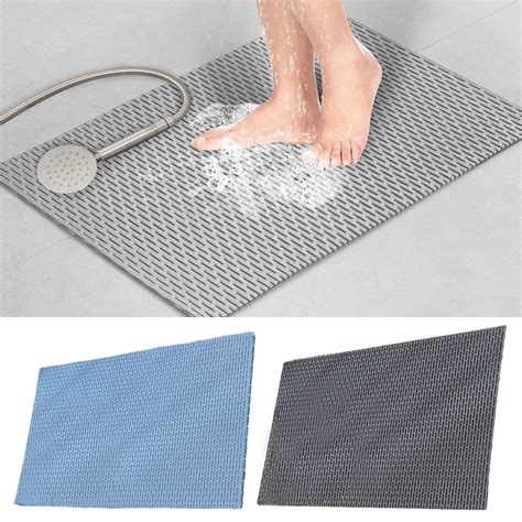 Udiyo Shower Mat Non Slip Bathtub Mat Slatted Duckboard Design For