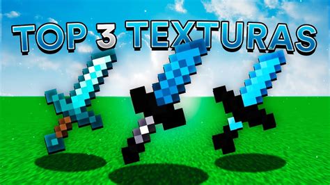 TOP 3 MELHORES TEXTURAS PARA PVP E FPS TEXTURAS LEVES PARA AUMENTA