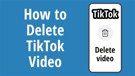 How To Delete Tik Tok Video 2020 YouTube