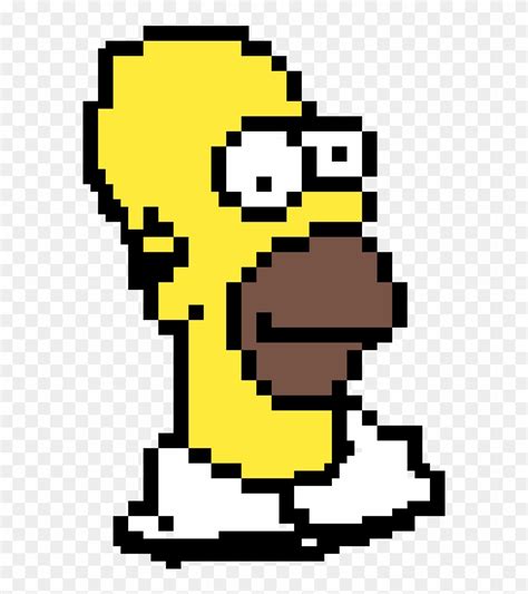 Homer Simpson Pixel Art - Otas