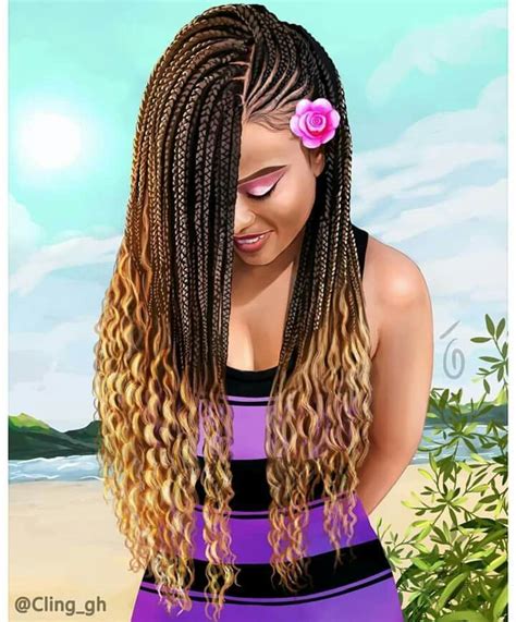 Beach Waves Hairstyle Pictures Boxer Braids Hairstyles Braided