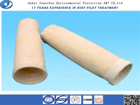 PPS And PTFE Fiber Non Woven Filter Bag For Dust Housing From Factory