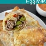 Air Fryer Cheesesteak Eggrolls Cookaholic Wife