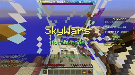 Random Kit Challenge Minecraft Hypixel Skywars Youtube