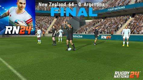 Rugby Nation 24 Rugby Championship Mode Nz V Arg Youtube