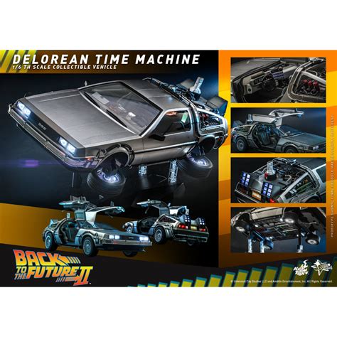 Ready Stock Hot Toys MMS Back To The Future II Th Scale DeLorean Time Machine