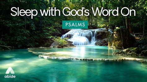 Sleep With Gods Word Psalm Psalm Abide Bible Sleep Stories