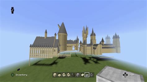 Minecraft Hogwarts Ps4 This Is My First Attempt At Building Hogwarts