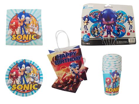 Sonic Party Decorations - 55 Pieces - Sonic the Hedgehog | Shop Today ...