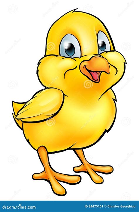 Cartoon Easter Chick Stock Vector Illustration Of Little 84475161