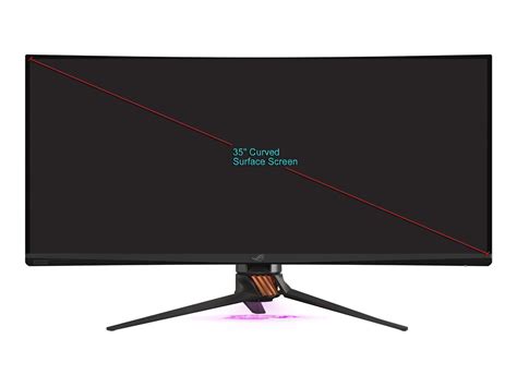 Asus Rog Swift Pg Vq Ultra Wqhd Led Backlit Curved Gaming Monitor