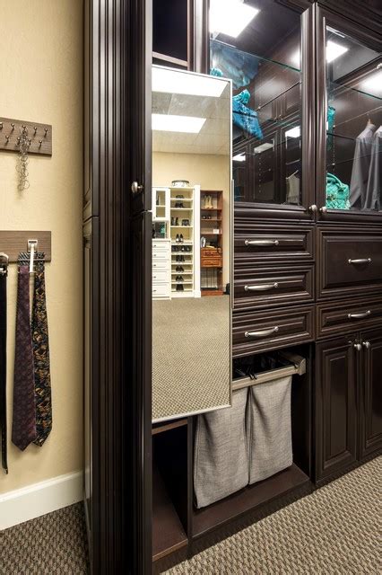 Walk In Closet In Mt Hood Maple With Delaware Fronts Traditional