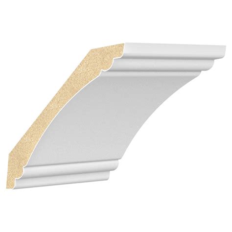 Metrie Primed Mdf Crown Moulding 12 Ft X 4 1 4 In X 3 4 In Fashion