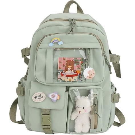 Sac À Dos Kawaii Pour L École Sac À Dos Mignon Pour Adolescentes Avec