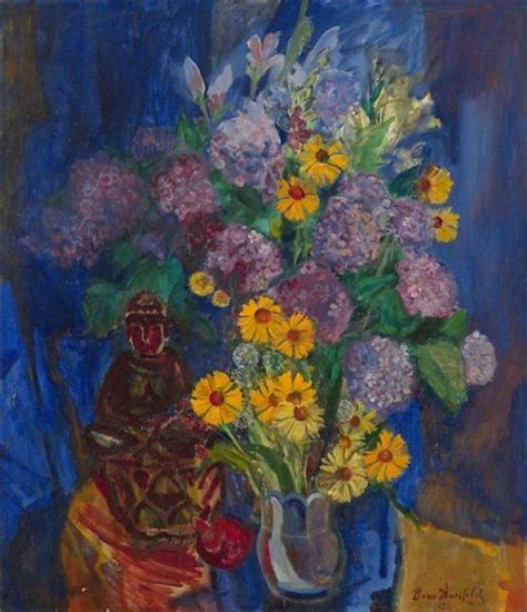 Artwork By Boris Anisfeld Still Life With Buddha Made Of Oil On