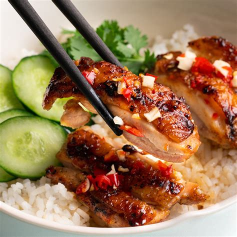 Vietnamese Lemongrass Chicken Rice Bowl Marions Kitchen Recipe