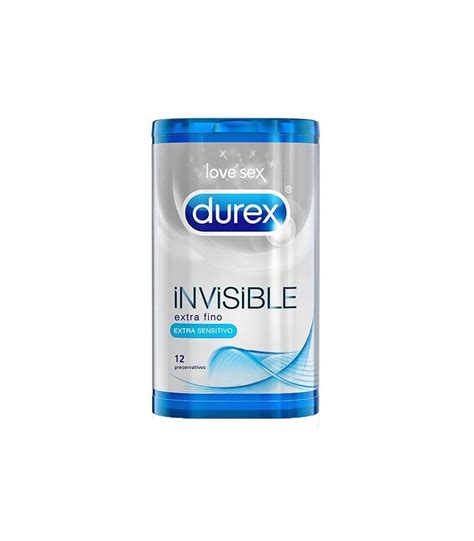 Comprar Condón Durex Invisible Sensitivo 12 Uds MAScondon