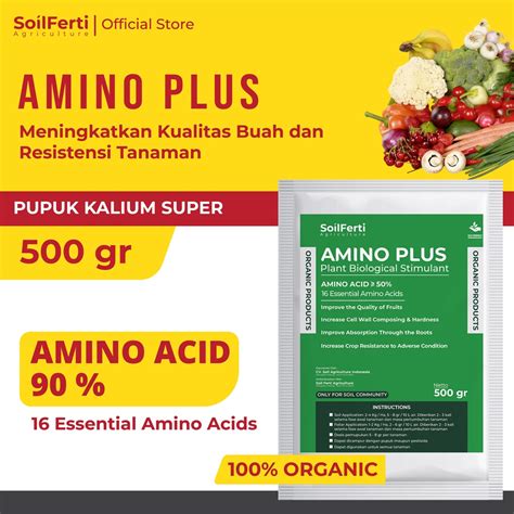 Jual SOILFERTI Nutrisi Tanaman Organik Asam Amino 50 Vitamin Tanaman