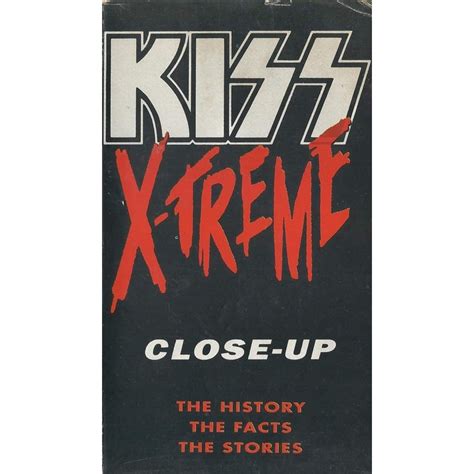 Vhs Original Kiss X Treme Close Up Gene Simmons Paul Stanley Ace