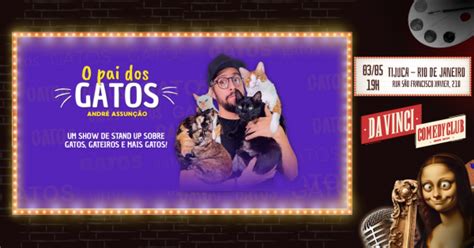 André Assunção em O PAI DOS GATOS no Da Vinci Comedy Club 03 05