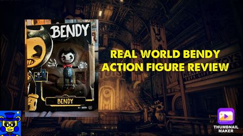 Real World Bendy BATDR Jakks Pacific Wave 2 Action Figure Review