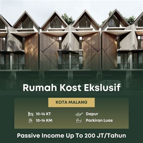 Jual Rumah Kost Di Malang Ekslusif Kamar