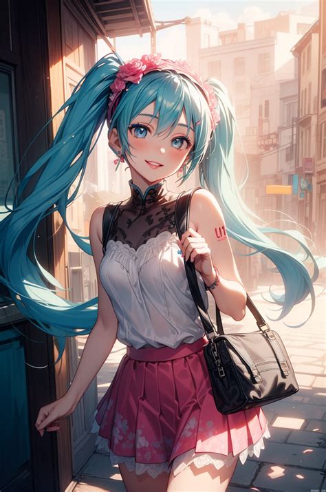 AI Art Hatsune Miku By Potee PixAI