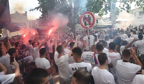 Slobodna Dalmacija U Arena Atmosfera U Splitu Navija I Hajduka