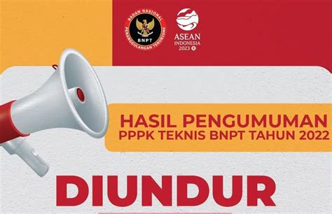 Update Terbaru Pengumuman Pppk Teknis Bnpt Diundur Lagi Jadi