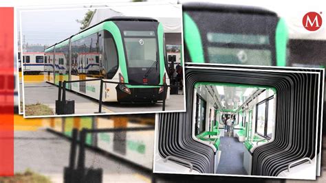 Presentan tren eléctrico autónomo para Línea 5 del Metro de Monterrey