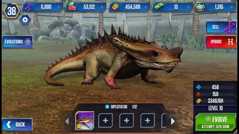 Unlocked Diplotator Jurassic World The Game Youtube