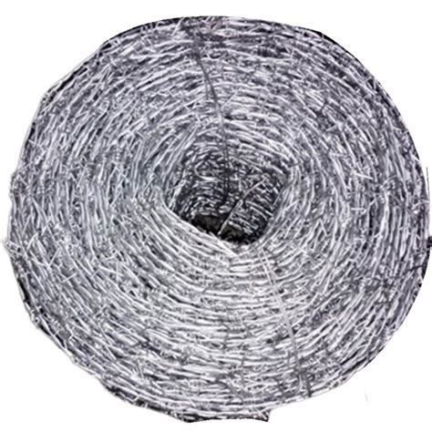 Iron Galvanized Gi Fencing Barbed Wire Wire Diameter Mm Mm At