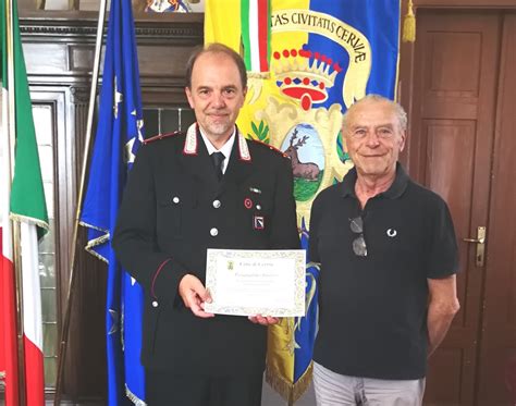 Cervia Incontro Tra Il Sindaco E Il Luogotenente Carica Speciale Dei