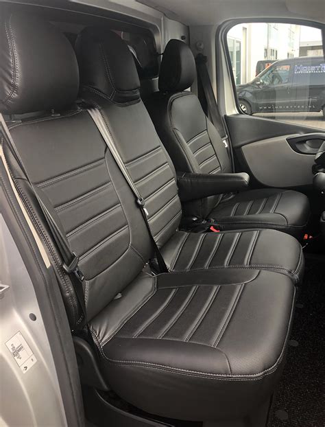 Pasvorm Autostoelhoezen 3 Sits Renault Trafic Fiat Talento Nissan