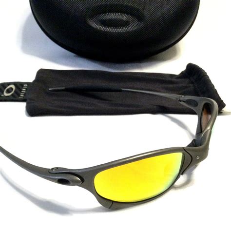 Rare Oakley Juliet Sunglasses X Metal Frames W Fire Gem