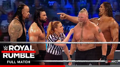 Brock Lesnar Vs The Great Khali Vs Roman Reigns Vs The Undertaker