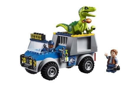 Lego Junior Jurassic World Raptor Rescue Truck Pcs Free