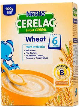 Cerelac Infant Cereal Wheat 200g Cereal For 6 Months Baby 340x440