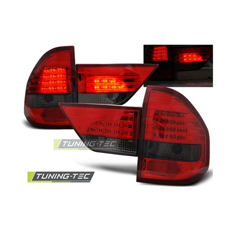 Feux Arrière LED Rouge Fumé BMW X3 E83 01 04 06