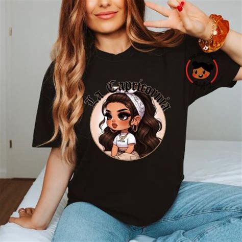 Chicana Chola Zodiac Chibi Style Latina Shirt Part Etsy