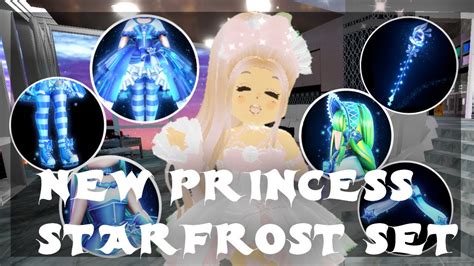 Royale High New Princess Starfrost Winter Set Youtube