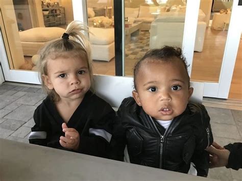 Saint West and Reign Disick | Jenner kids, Reign disick, Jenner family