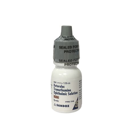 Ketorolac Tromethamine Ophthalmic Solution 0 5 5ml K Bernell Corporation